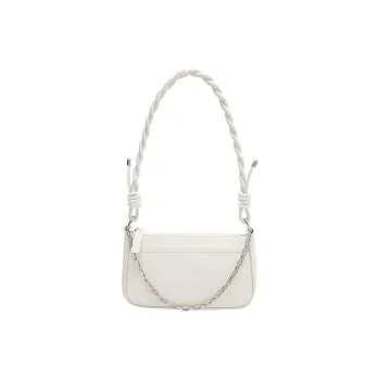 SEM/R Shoulder Bag Cream White/denim Light Blue Women's