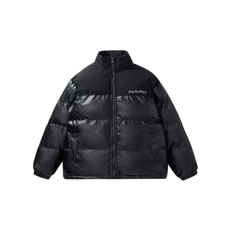 Pepe The Frog Puffer Jacket Unisex-1