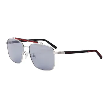 Converse Metal Plastic Aviator Sunglasses Men's Silver