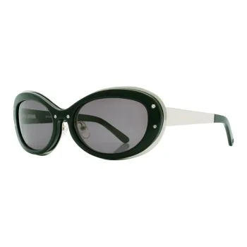 Yohji Yamamoto Acetate Irregular Shape Sunglasses Unisex Silver