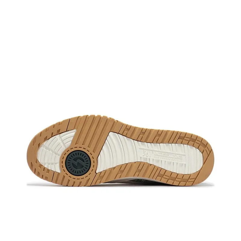 361° Cloud Journey Low Top Skateboard Shoes Men's Greige-3