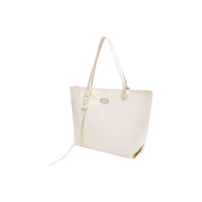 SEM/R PU Shoulder Bag Medium Size Women's Khaki 50607 Denim Light Blue 88101-1