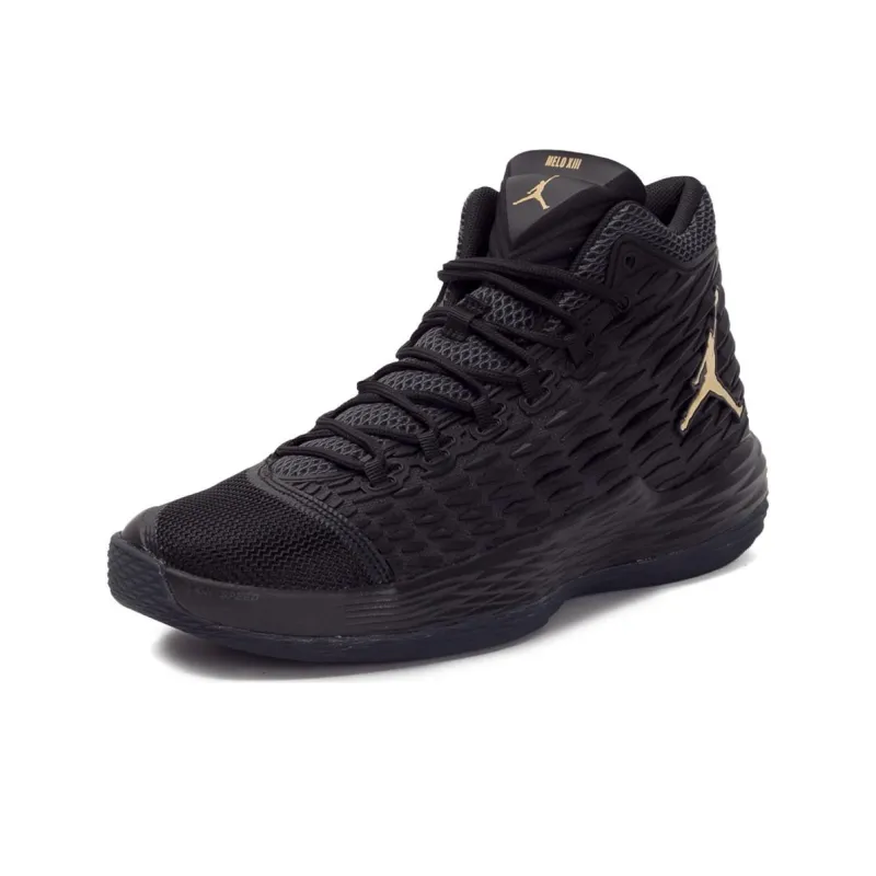 JORDAN Melo M13 X 'Black Metallic Gold'-2