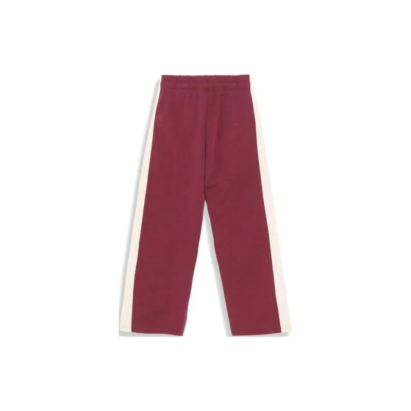 PUMA Knitted Sweatpants Women's Red Brown-1