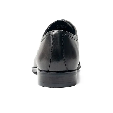 LAORENTOU Dress Shoes Men Low Top Black/Brown-4