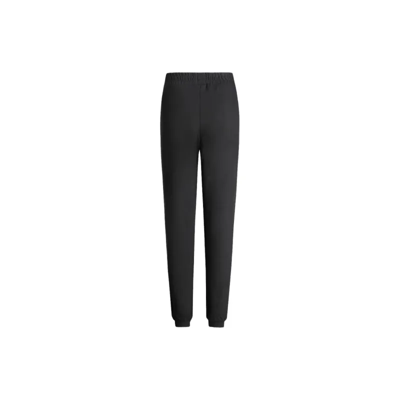 EMPORIO ARMANI EA7 Knitted Sports Pants Women's Black-1