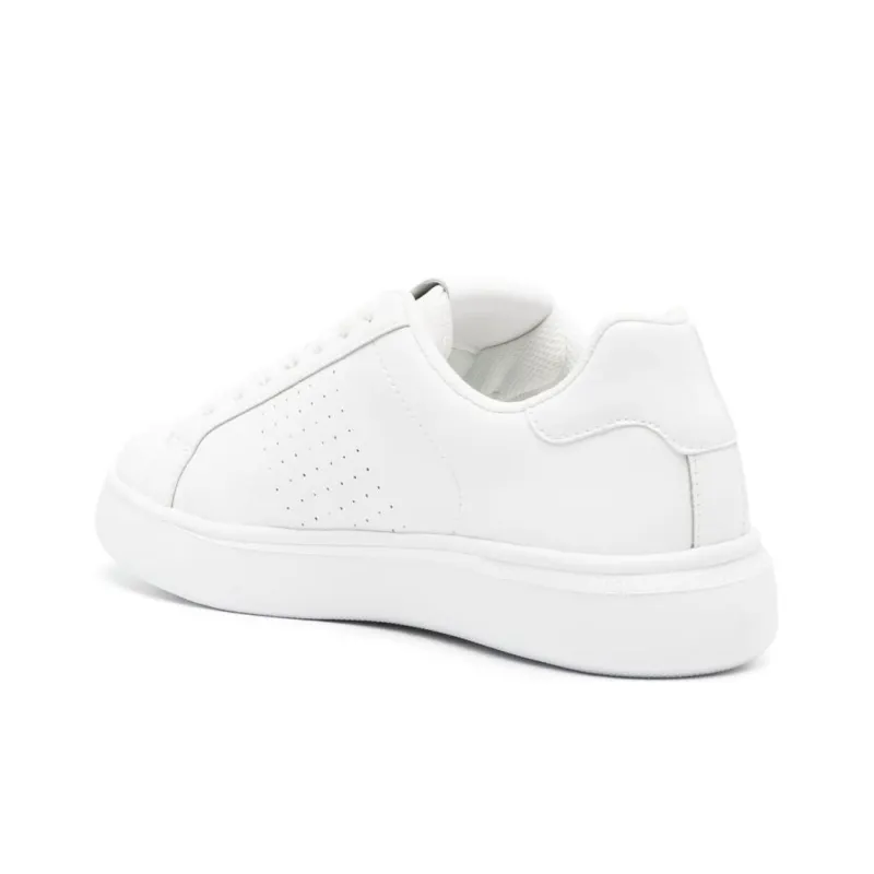 Just Cavalli Tiger Head-logo Leather Sneakers-2