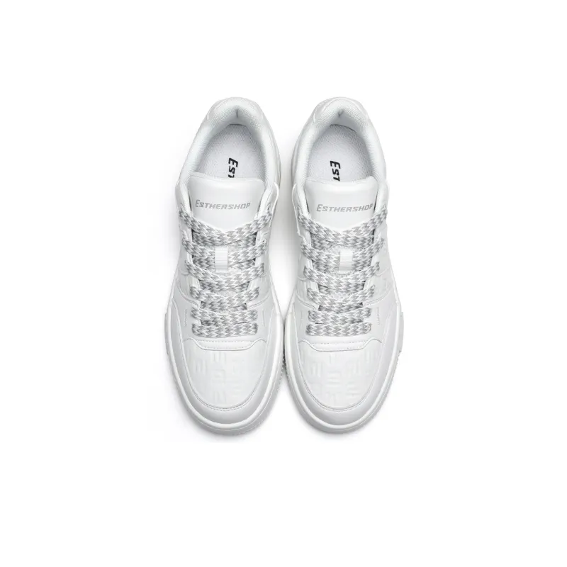EstherShop Wear-Resistant Slip-Resistant Low-Top Skateboard Shoes Unisex-4