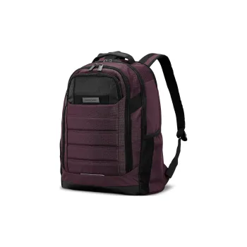 SAMSONITE Polyester Laptop Backpack Men's Red Purple
