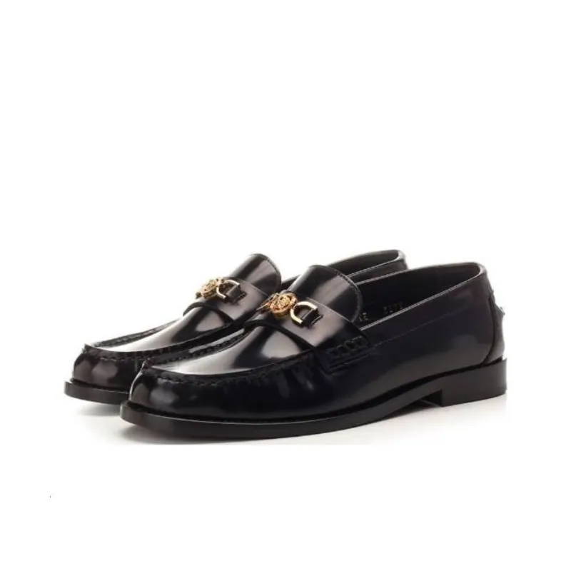 VERSACE Medusa '95 Leather Loafers-2