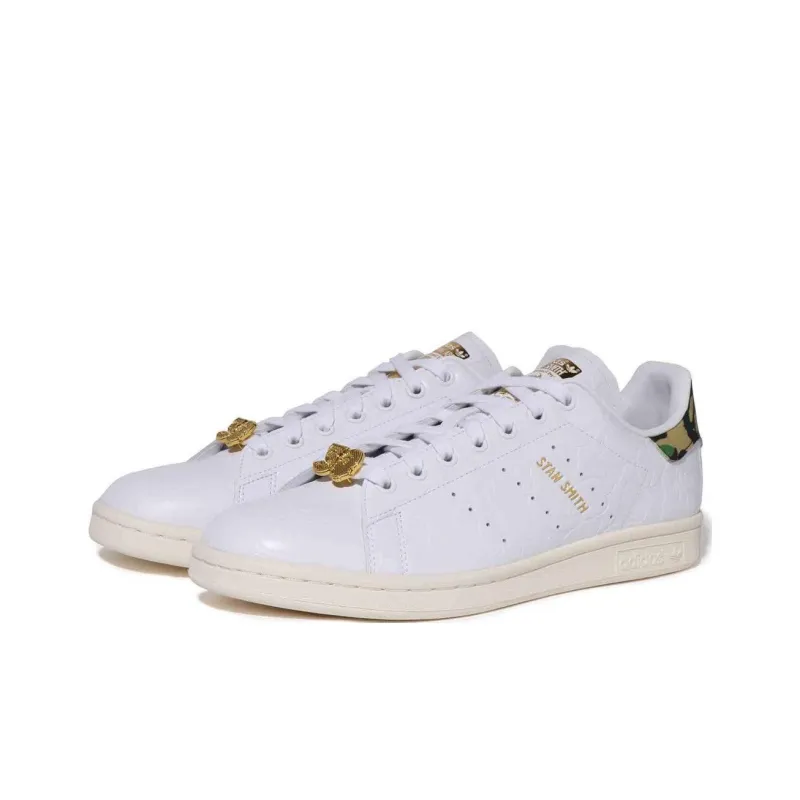 Adidas x A BATHING APE Stan Smith Low-Top Skateboard Shoes Women's-1