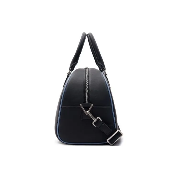 MLB Artificial Leather Bowling Bags Crossbody One Shoulder Handbag Gym Bag Travel Bag Swim Bag Tubas Unisex Black-2