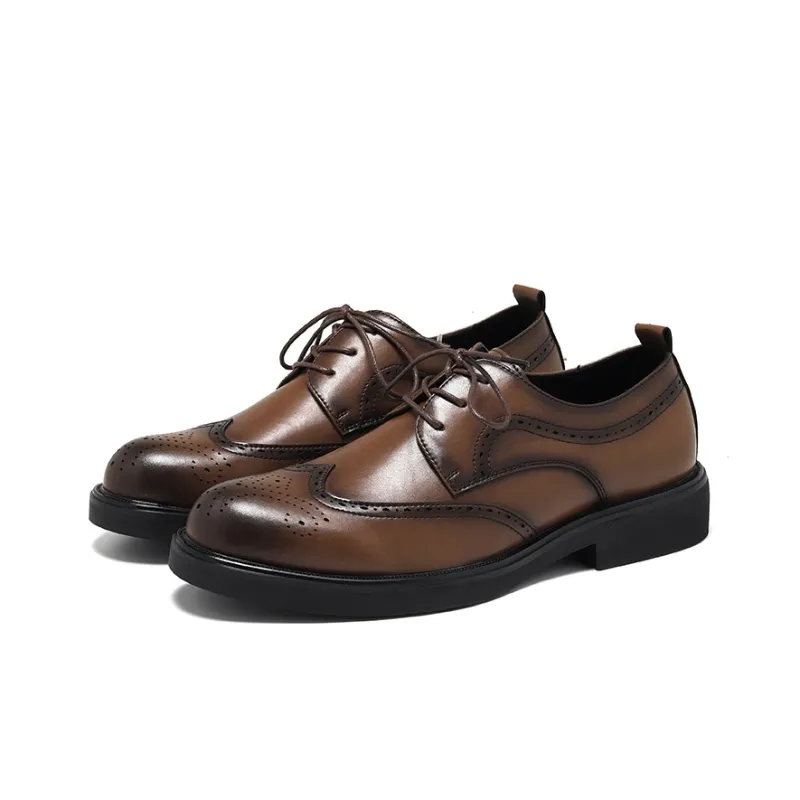Cachiotti Dress Shoes Men Low Top Brown/Black-8