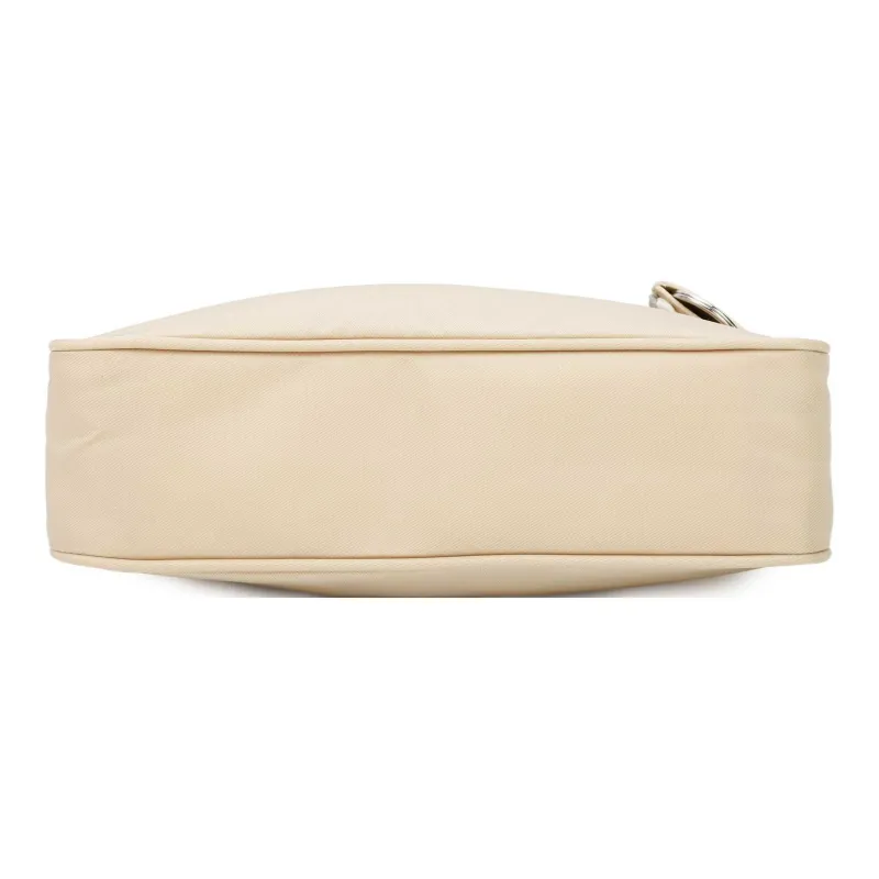 PRADA Re Edition Recycled Nylon Handbag Mini Women's Desert Beige-4