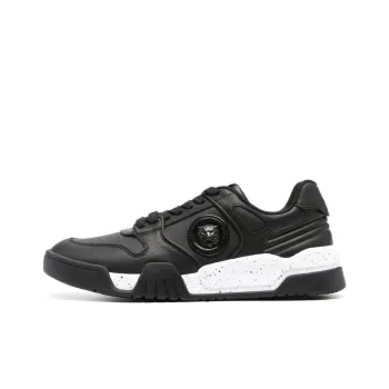 Just Cavalli Logo-patch Leather Sneakers