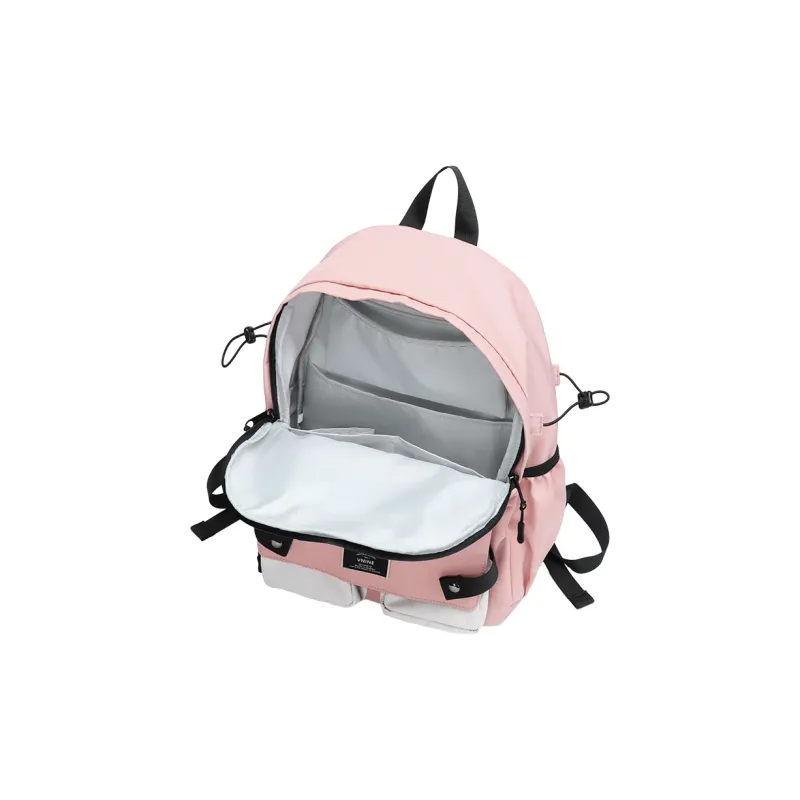 V.NINE Fabric Graduation Travel Backpack Large Size Unisex Multicolor-3