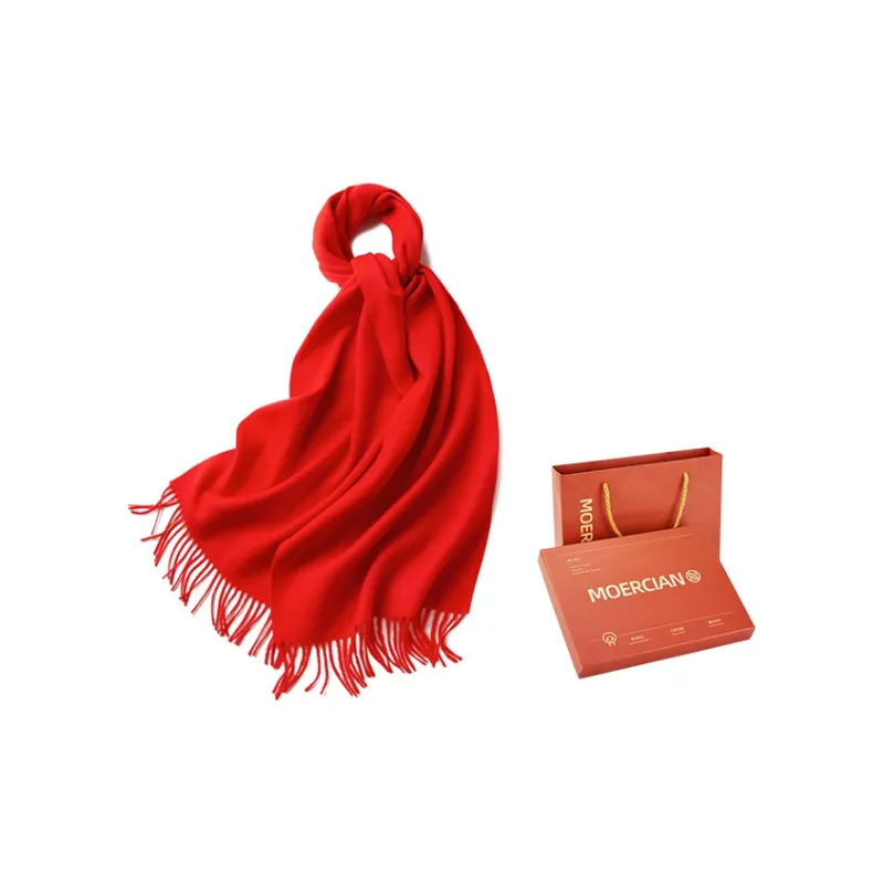 MOERCIAN Knit Scarves Women's-9