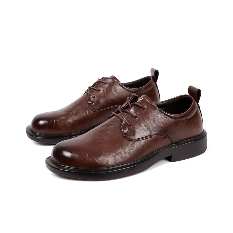Wit Dress Shoes Men Low Top Black-9