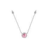 Star Point Necklace - Pink