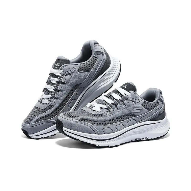 Skechers Go Run Consistent 2.0 Cushioning Wear Resistant Low Top Casual Running Shoes Women's Gray-2