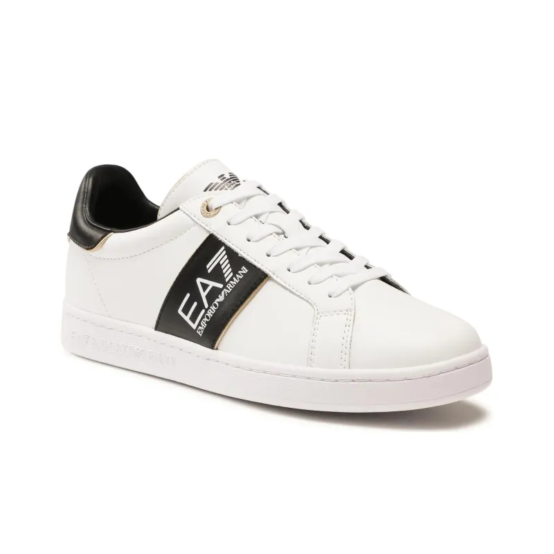 EMPORIO ARMANI Logo Printed Lace Up Sneakers-2