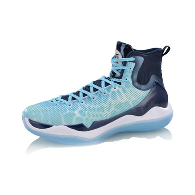LINING YuShuai 11 Basketball Shoes Men High Top Blue-1