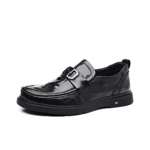 SHUPATE Loafers Men Low-Top Black