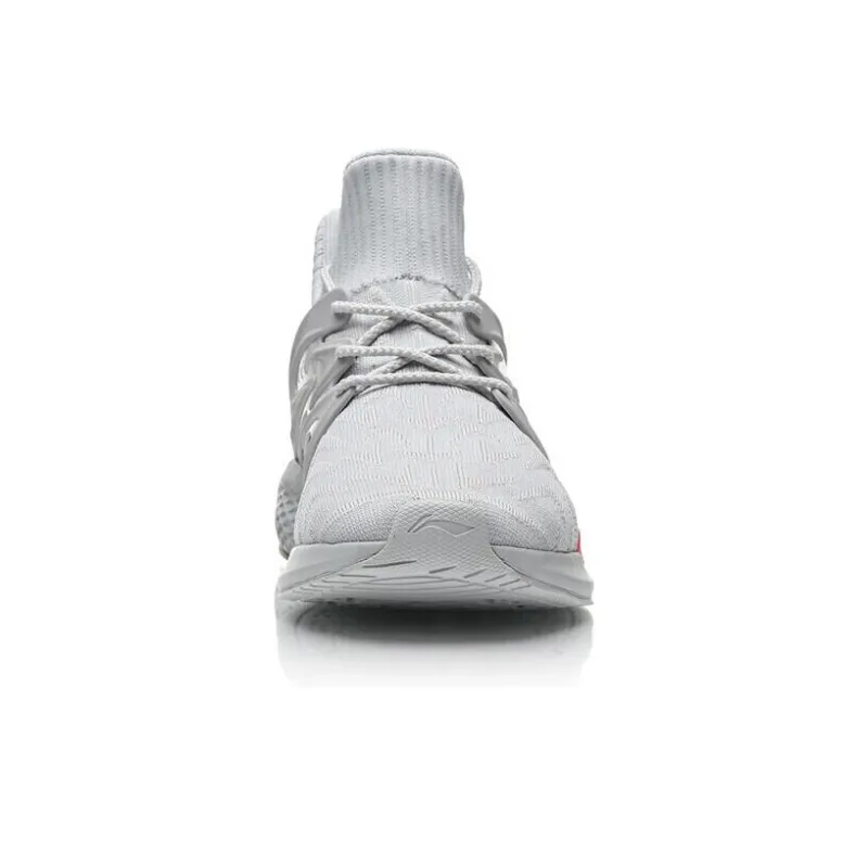 LiNing Cushioning Support Low-Top Running Shoes Men's Glacier Gray-3