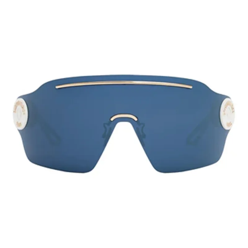 DIOR Metal Injection Molded Irregular Shape Sunglasses Women's White-1