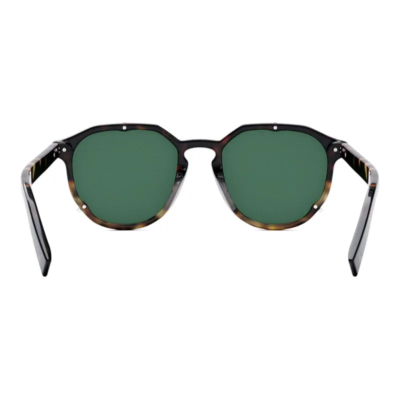 DIOR Round Sunglasses Men's Tortoiseshell-5