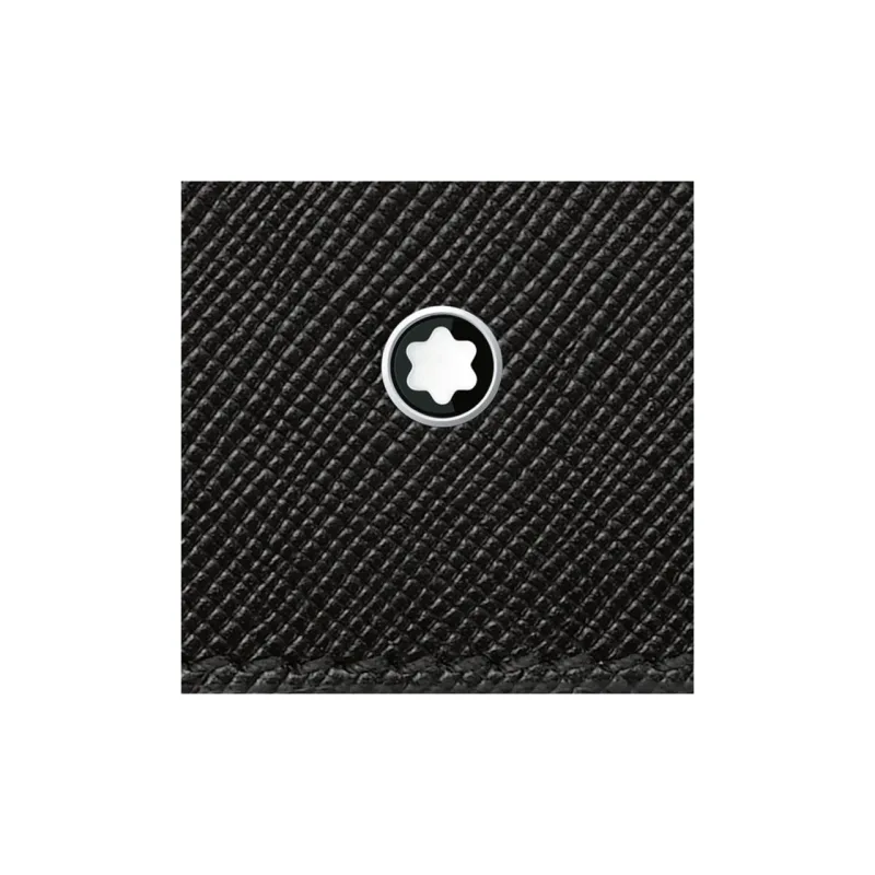 MONTBLANC Calfskin Wallet Men's Black-3