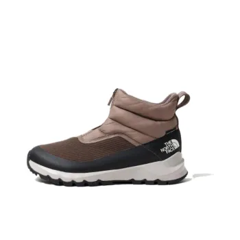THE NORTH FACE ThermoBall PROGRESSIVE ZIP 2 Slip Resistant High Top Outdoor Shoes Women's Brown Black