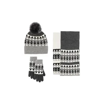 Yamaichi Maru Wool Blend Knit Scarves Unisex