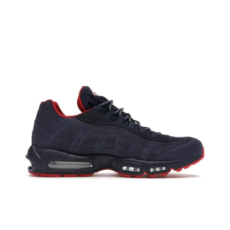 Nike Air Max 95 Midnight Navy University Red-1