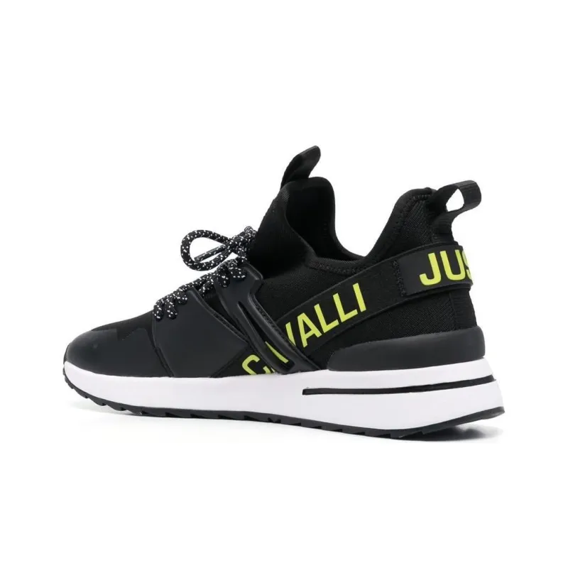 Just Cavalli Low-Top Casual Shoes Men's Black-3