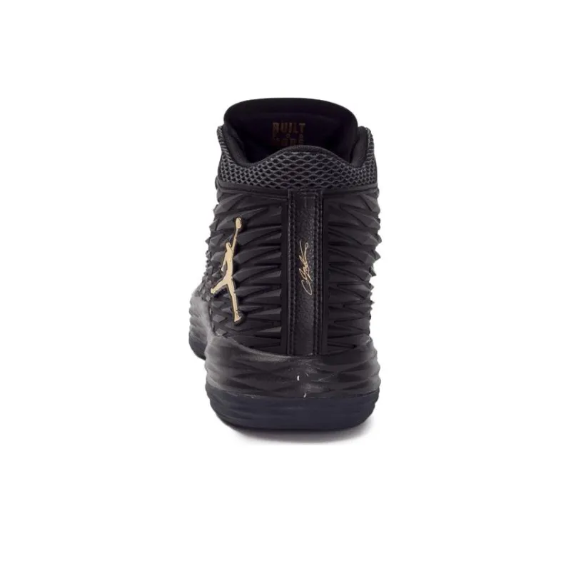 JORDAN Melo M13 X 'Black Metallic Gold'-4