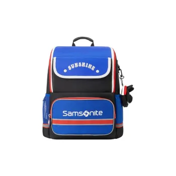 SAMSONITE Fabric Backpack Kids' Dark Blue & Red