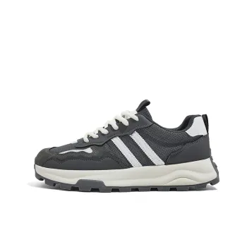 RENBEN Wear Resistant Breathable Slip Resistant Mid Top Chunky Sneakers Men's
