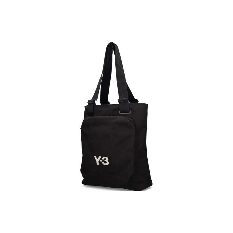 Y 3 Recycled Cotton Handbag Men's Black-1
