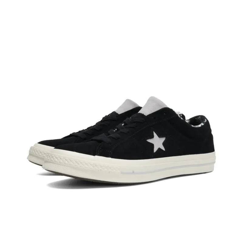 Converse One Star Ox Tropical Black-2