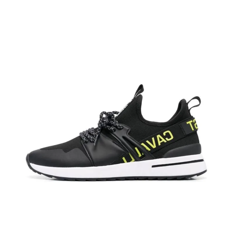 Just Cavalli Low-Top Casual Shoes Men's Black-0