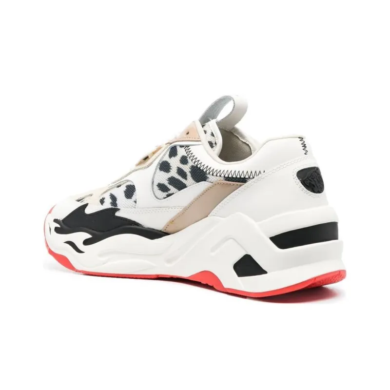 Just Cavalli Low-Top Casual Shoes Men's White Black-3