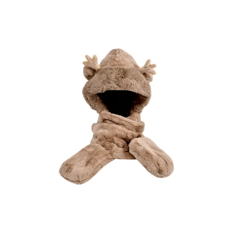 Youyoulan Hoods & Plush Hats Women's-1
