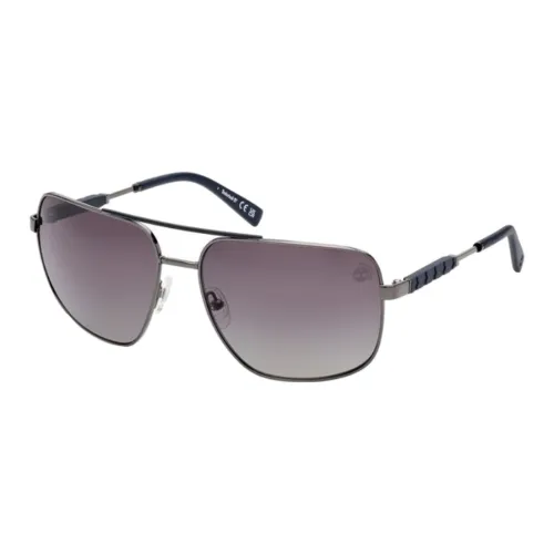 Timberland Metal Aviator Sunglasses Men's Gray