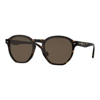 VOGUE Plastic Irregular Shape Sunglasses Men's Black
