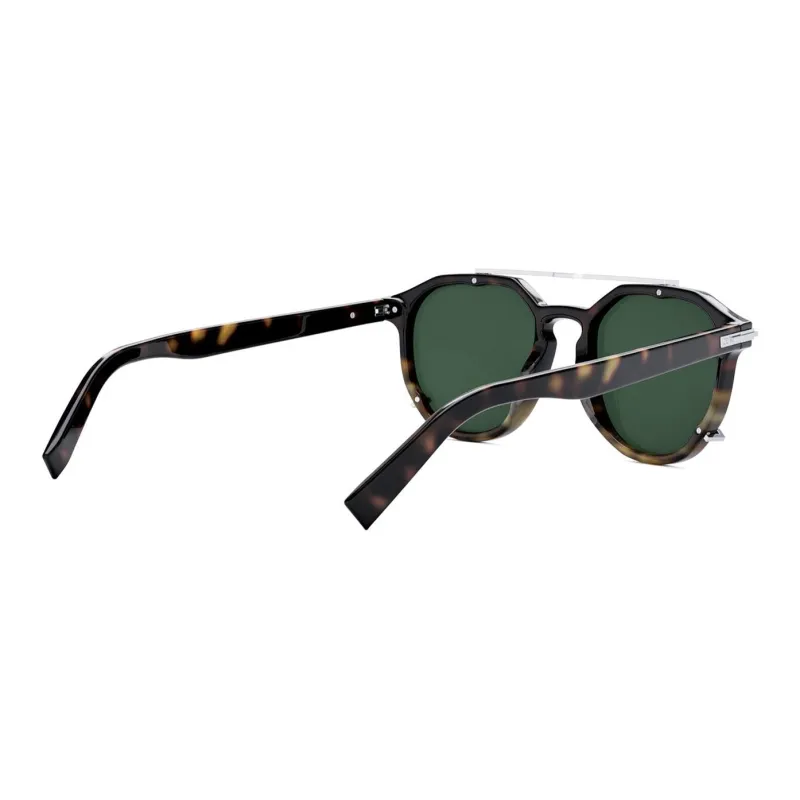 DIOR Round Sunglasses Men's Tortoiseshell-4