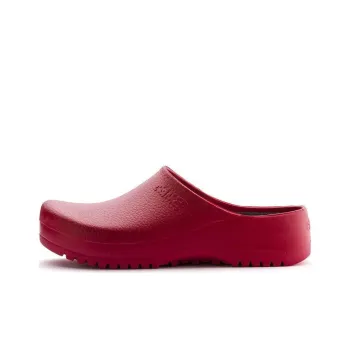 Birkenstock Closed Toe Slippers Unisex Red Regular