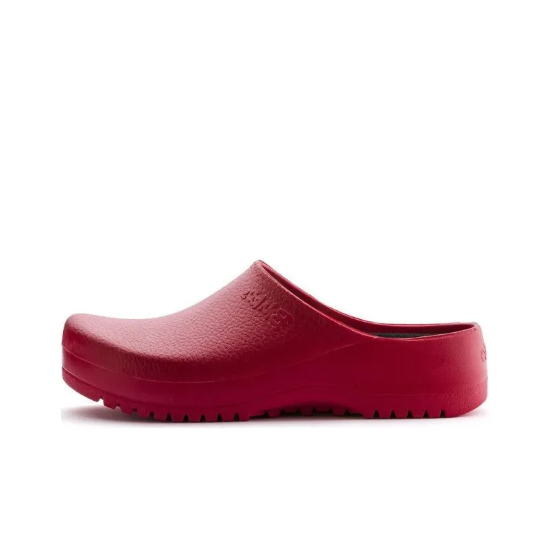 Birkenstock Closed Toe Slippers Unisex Red Regular-0