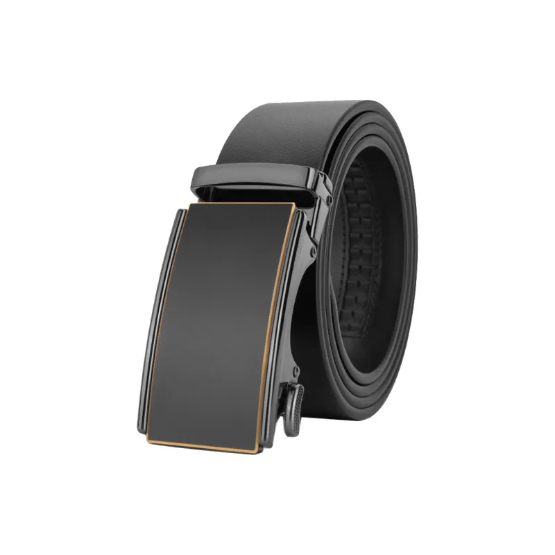 Cows Reign Single Layer Top Grain Cow Leather Leather Belts Men's 3.4CM-3