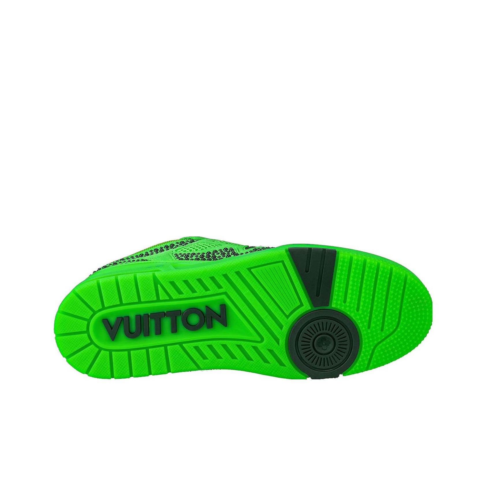 LOUIS VUITTON Skate Low-Top Skateboard Shoes Men's Green